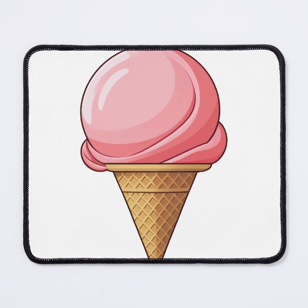 Item preview, Minimalistisches Eis in Waffel im geometrischen Stil designed and sold by BysonDesigns.