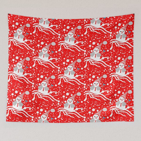 Item preview, The blue bird sings for the good snowman!!! designed and sold by Maruly.