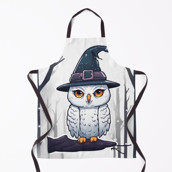 Item preview, Snowy Owl Witch designed and sold by FamiliarPufferfish.