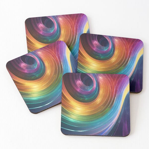 Item preview, Swirling Bands of Vibrant Colors designed and sold by masabo.