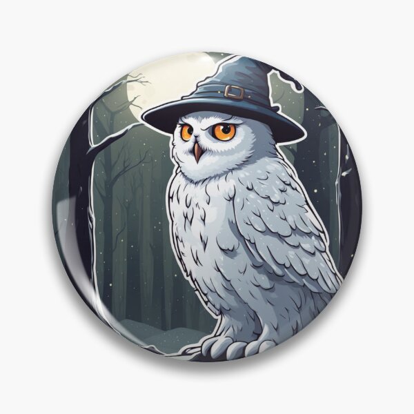 Item preview, Snowy Owl Wizard designed and sold by FamiliarPufferfish.
