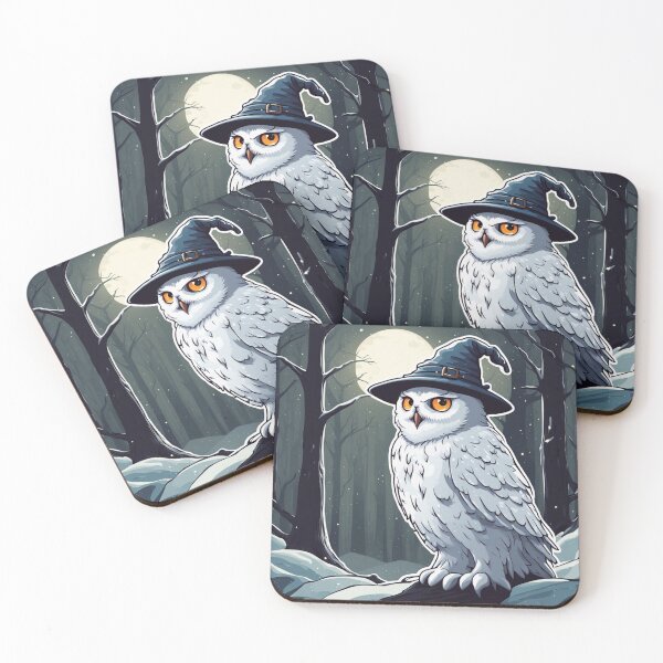 Item preview, Snowy Owl Wizard designed and sold by FamiliarPufferfish.
