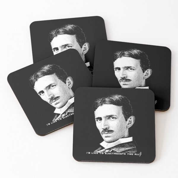 Item preview, Electrifying Tesla designed and sold by NickTaroDesign.