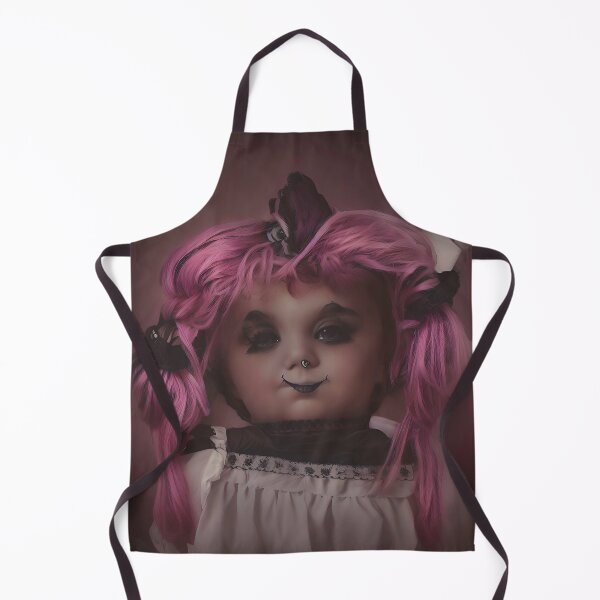 Item preview, Voodoo doll with pink hair designed and sold by Jennifer Morcom.