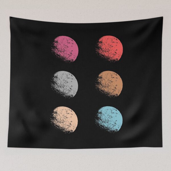 Item preview, Colorful moon design designed and sold by Zamian86.