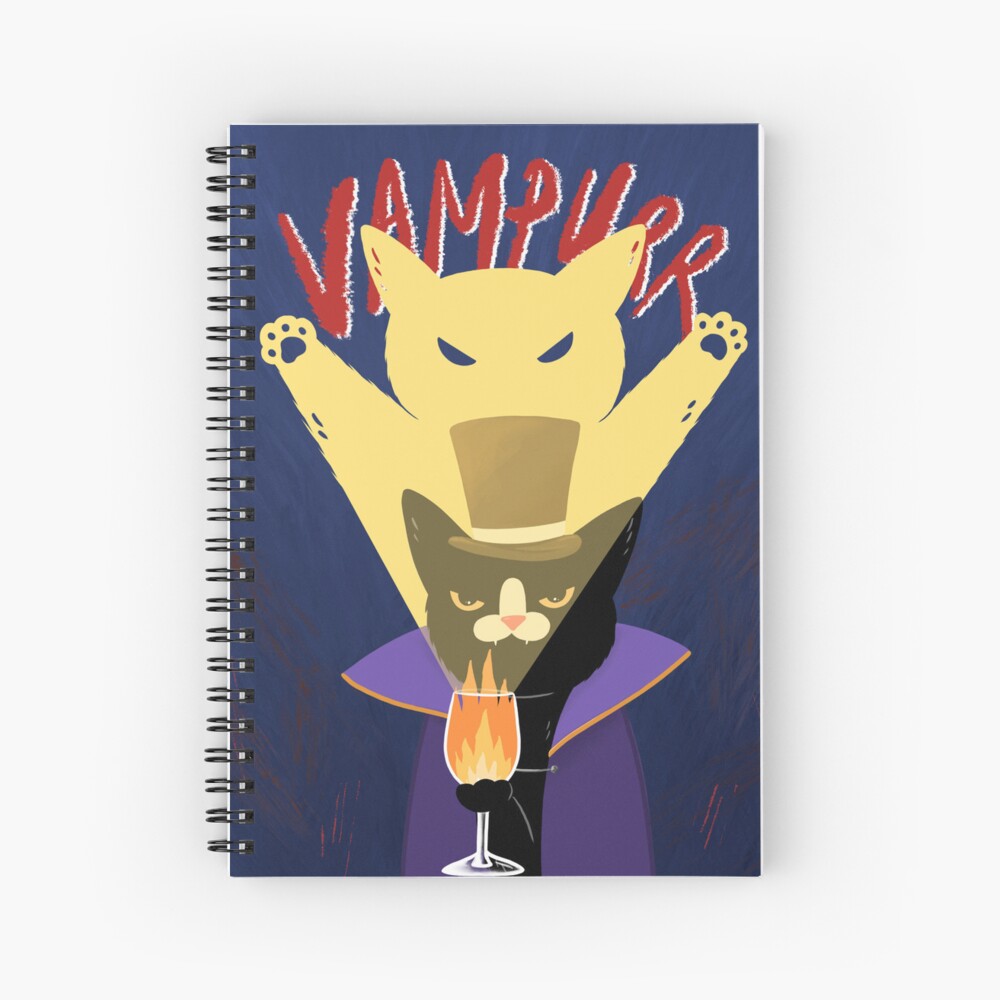 Item preview, Spiral Notebook designed and sold by studioaftercigs.