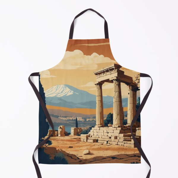 Item preview, 106 Corinth Ruins, Greece Poster Design designed and sold by Alexis Art Collection.