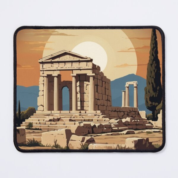 Item preview, 107 Corinth Ruins, Greece Poster Design designed and sold by Alexis Art Collection.