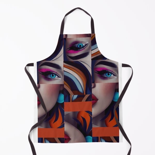 Item preview, Serealism woman face orange color designed and sold by roshana3.