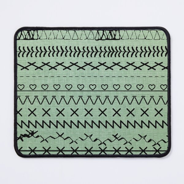 Item preview, Sewing Stitch Patterns on Textured Fabric Effect Background designed and sold by Nancyanna.