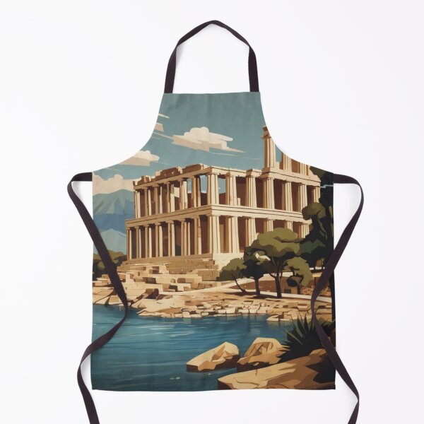Item preview, 108 Corinth Ruins, Greece Poster Design designed and sold by Alexis Art Collection.