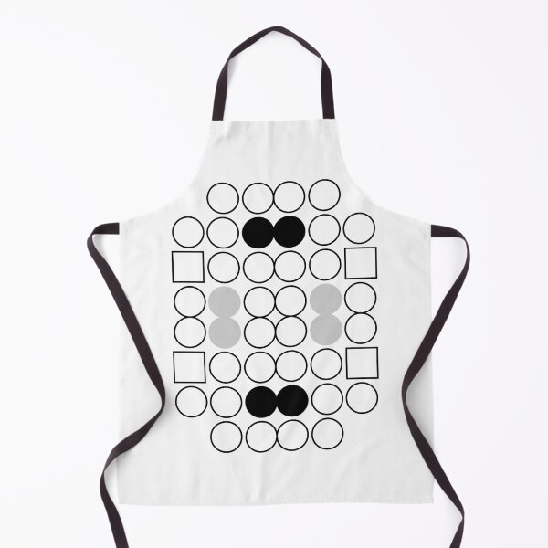 Item preview, Geometric Harmony: A Symmetry of Circles and Squares, Unique designed and sold by villacreativa.