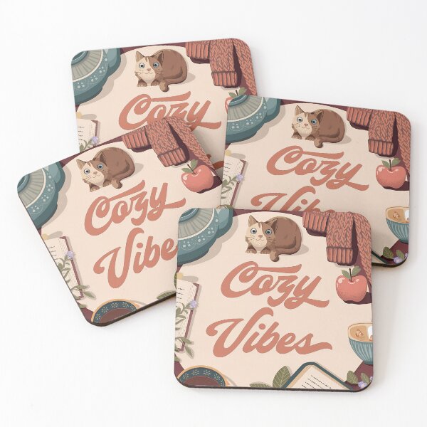 Item preview, Poster: COZY VIBES designed and sold by ForeverPrintsOK.