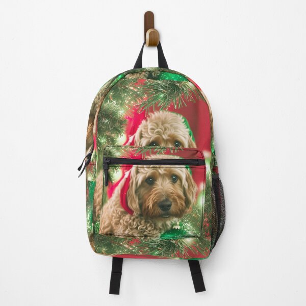 Item preview, Cavapoo in Santa hat designed and sold by Jennifer Morcom.