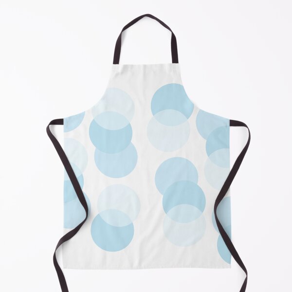 Item preview, Icy Circles: A Light Play of Overlapping Blue, Unique designed and sold by villacreativa.