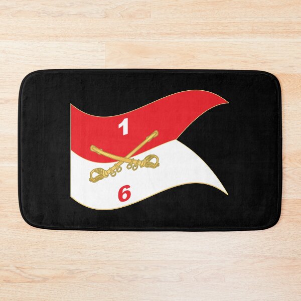 Item preview, 6th Squadron, 1st Cavalry Regiment - Guidon - Waving X 300 designed and sold by Military Insignia Products.