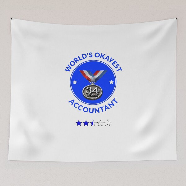 Item preview, World's Okayest Accountant designed and sold by Sunrise427.