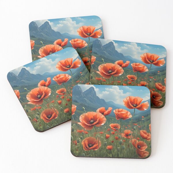 Item preview, HIMALAYAN POPPIES designed and sold by PIGCASSOSAIART.