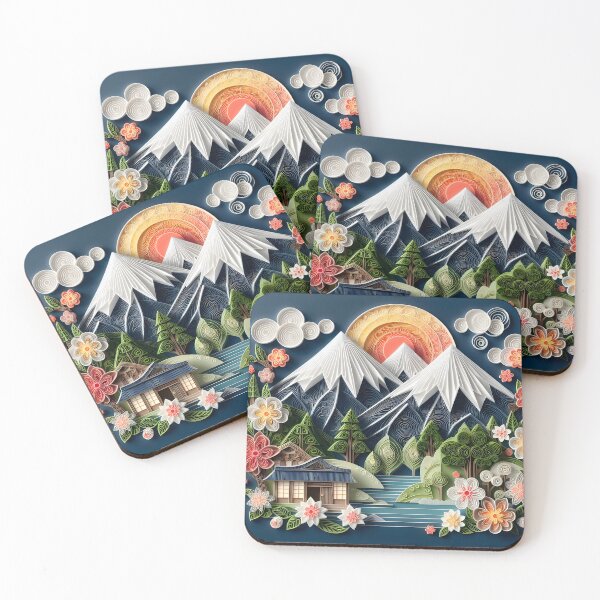 Item preview, Papercraft House in Mountains designed and sold by Catobix.
