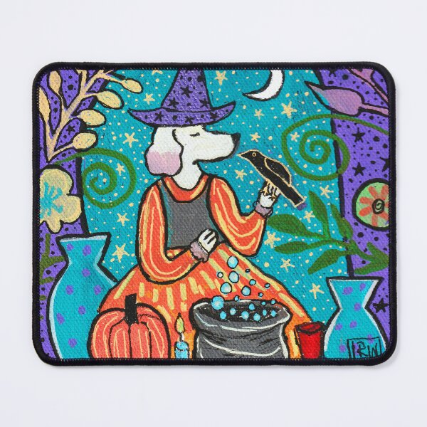 Item preview, Witchy Halloween Poodle designed and sold by Magicpoodleland.
