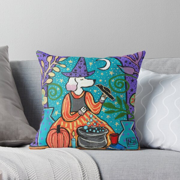 Item preview, Witchy Halloween Poodle designed and sold by Magicpoodleland.