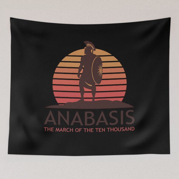 Item preview, Anabasis Xenophon March of the Ten Thousand Greek History designed and sold by Agema Apparel.