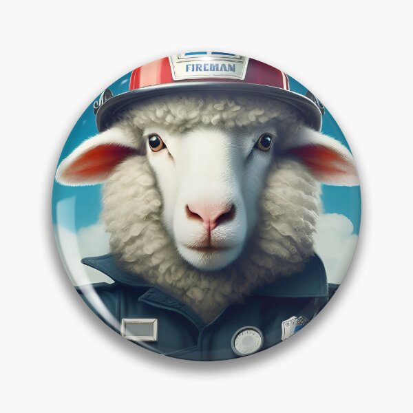 Item preview, The Sheepy Fireman designed and sold by cmphotographs.