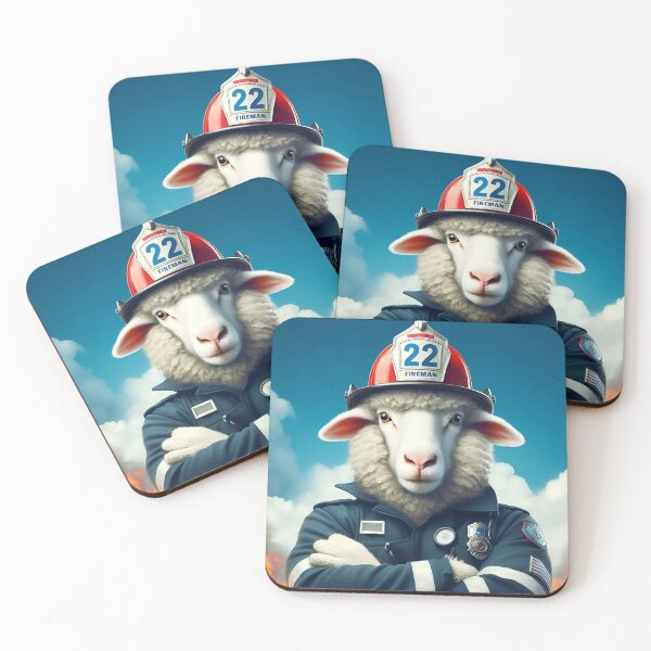 Item preview, The Sheepy Fireman designed and sold by cmphotographs.
