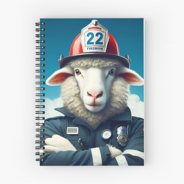 Item preview, The Sheepy Fireman designed and sold by cmphotographs.