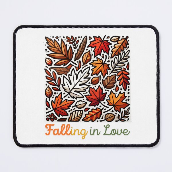 Item preview, Fall Vibes t-shirt | "Falling in Love" Autumn-Themed T-Shirt | Cozy Fall Aesthetic designed and sold by JoyfulThread.