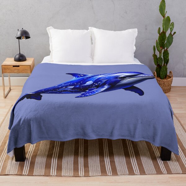 Item preview, The Blue Fantasy Dolphin designed and sold by TheArtOfPat.
