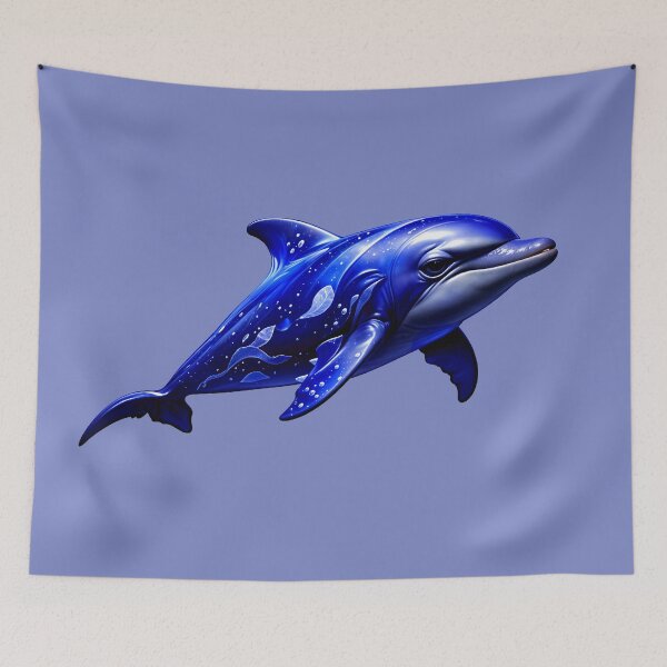 Item preview, The Blue Fantasy Dolphin designed and sold by TheArtOfPat.