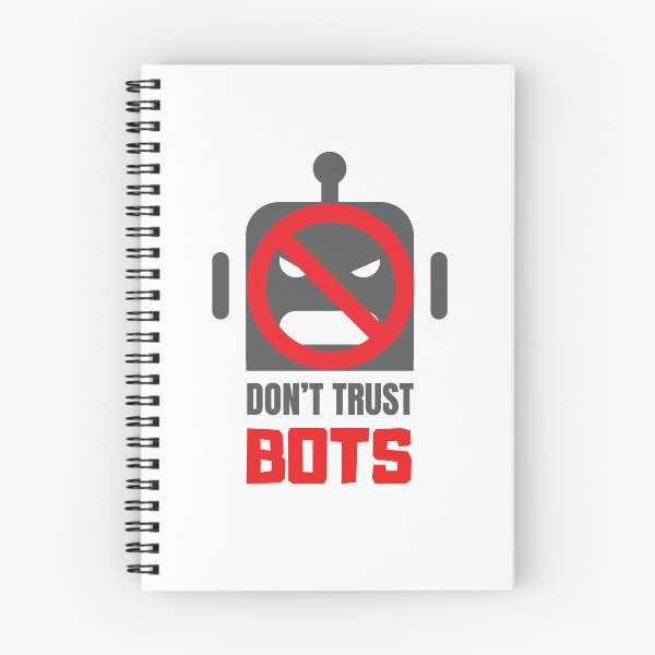 Item preview, Don't Trust Bots designed and sold by Rybczynskiworks.