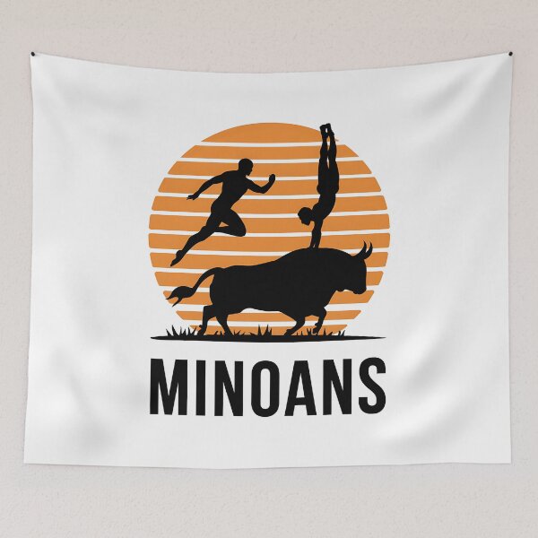 Item preview, Minoan Bull Leapers designed and sold by Agema Apparel.