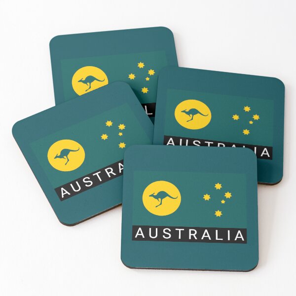 Item preview, Australia Kangaroo Sun Flag. 2024 with title Australia.  designed and sold by Kangaroo Sun.