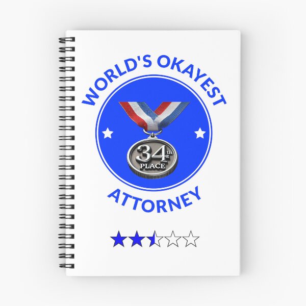 Item preview, World's Okayest Attorney designed and sold by Sunrise427.