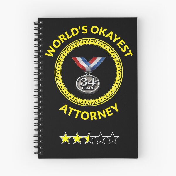 Item preview, World's Okayest Attorney designed and sold by Sunrise427.