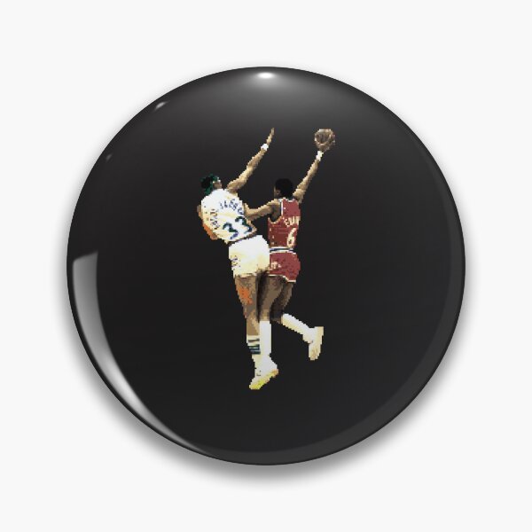 Item preview, Julius Erving and Kareem Abdul Jabbar designed and sold by pixelsports2.