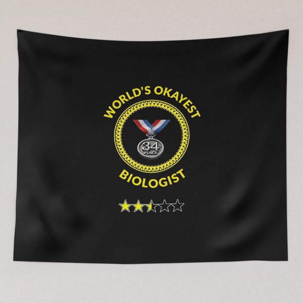 Item preview, World's Okayest Biologist designed and sold by Sunrise427.