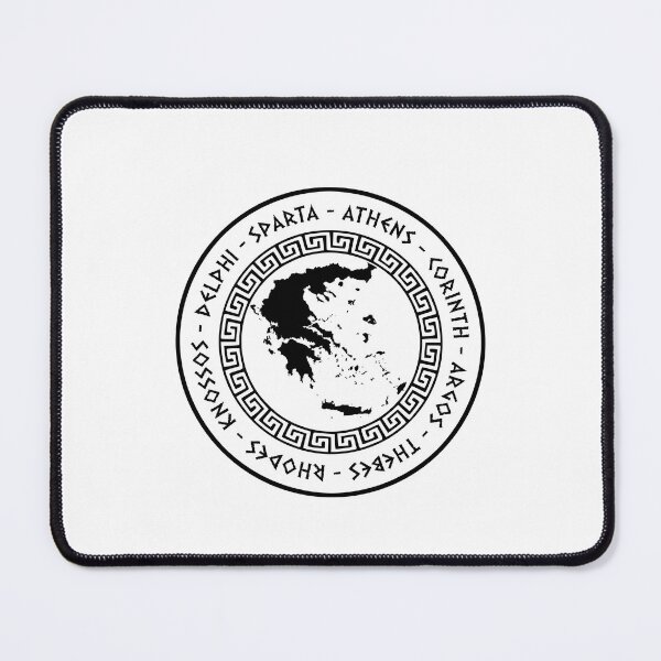 Item preview, Ancient Greece Cities designed and sold by Agema Apparel.