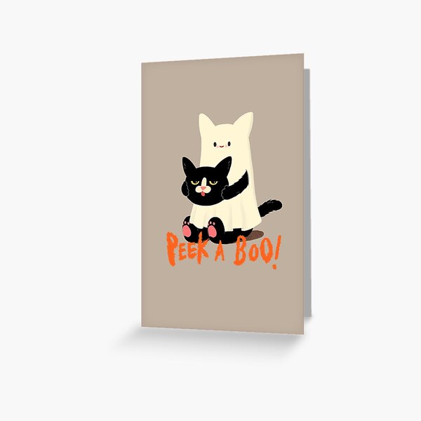 Peek - A - BOOO Greeting Card