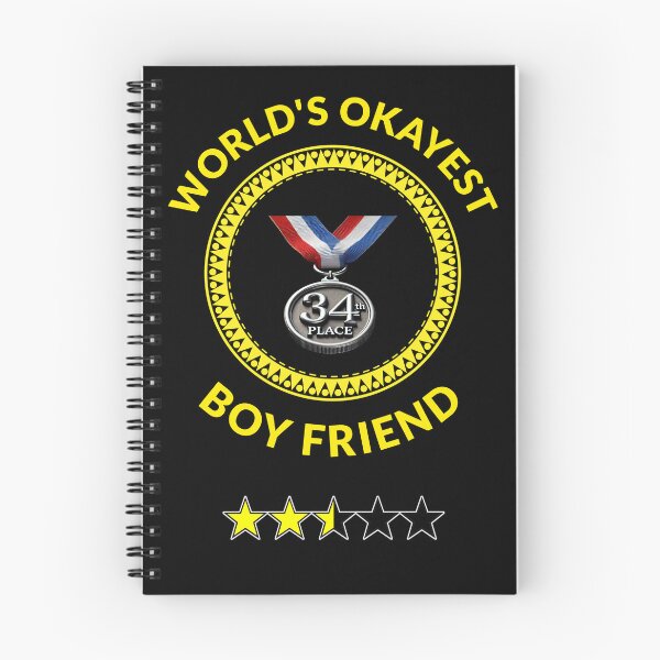 Item preview, World's Okayest Boy Friend designed and sold by Sunrise427.