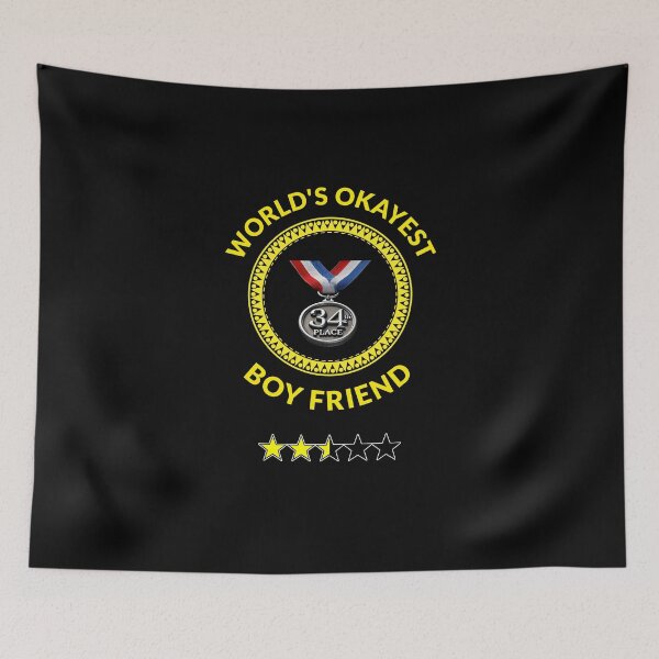 Item preview, World's Okayest Boy Friend designed and sold by Sunrise427.