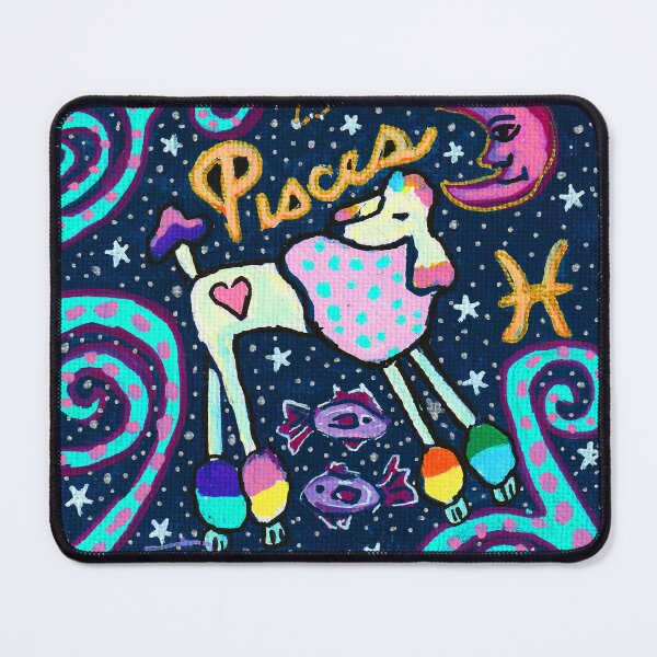 Item preview, Pisces Astrology Poodle designed and sold by Magicpoodleland.