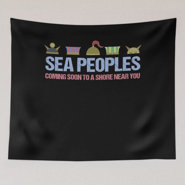 Item preview, Sea Peoples Funy Bronze Age History Meme designed and sold by Agema Apparel.