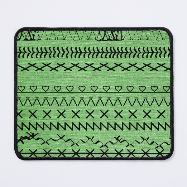 Item preview, Sewing Stitch Patterns on Textured Fabric Effect Background designed and sold by Nancyanna.
