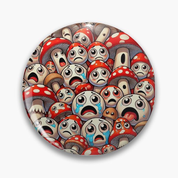 Item preview, Sad mushrooms designed and sold by ŁUKASZ Myszka.
