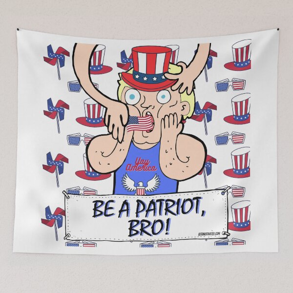 Item preview, Be A Patriot, Bro! designed and sold by GetBrotivated.