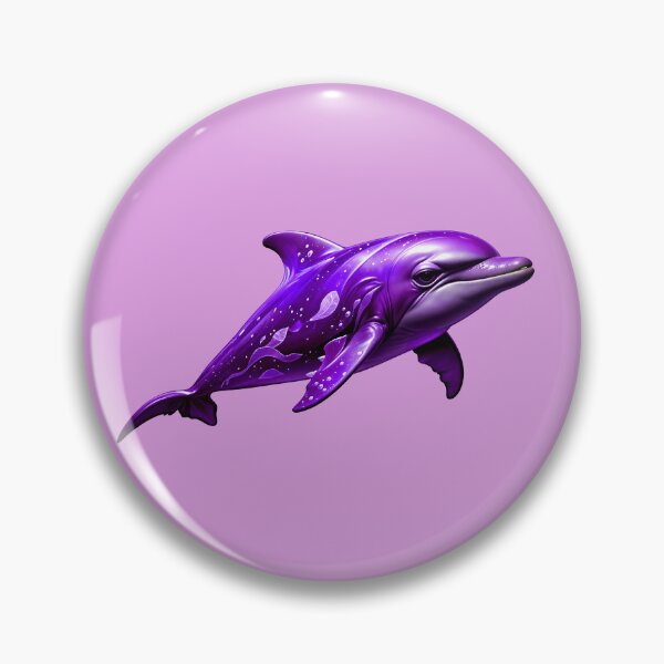 Item preview, The Purple Fantasy Dolphin designed and sold by TheArtOfPat.