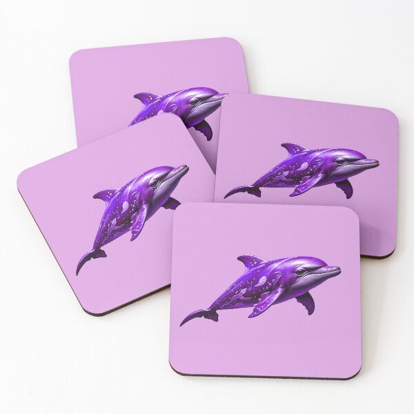 Item preview, The Purple Fantasy Dolphin designed and sold by TheArtOfPat.